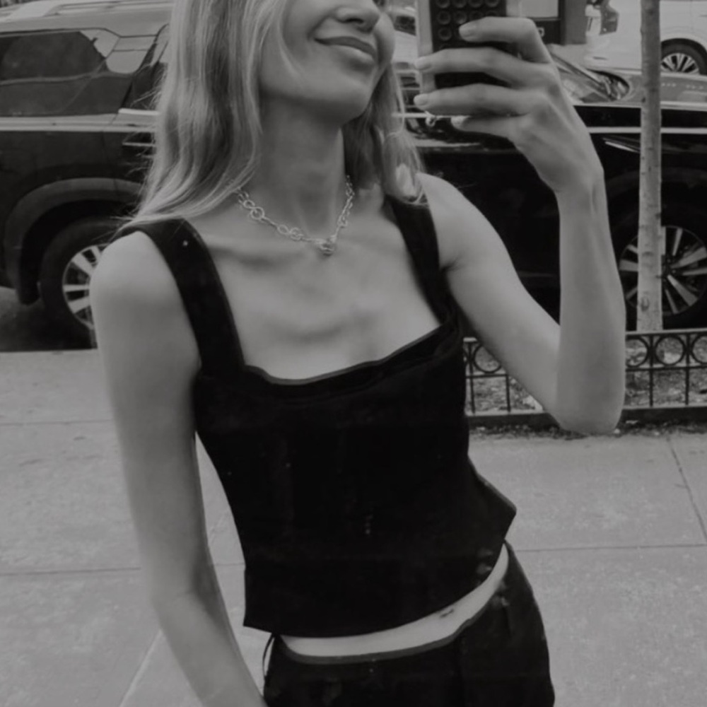 Miaou Black Imogen Top